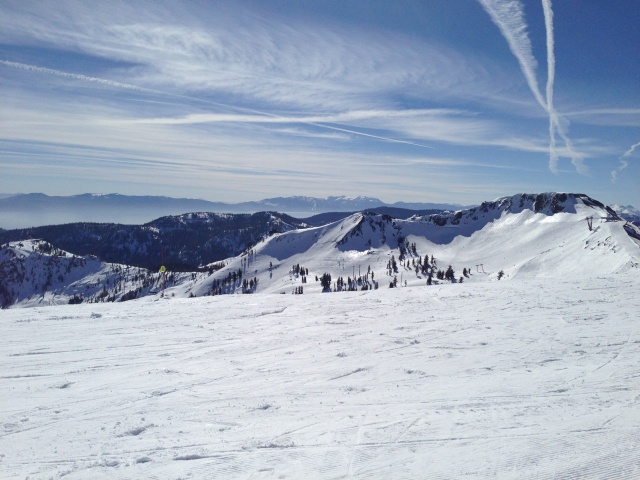 Squaw Valley Resort Lake Tahoe - Blue Bird Day